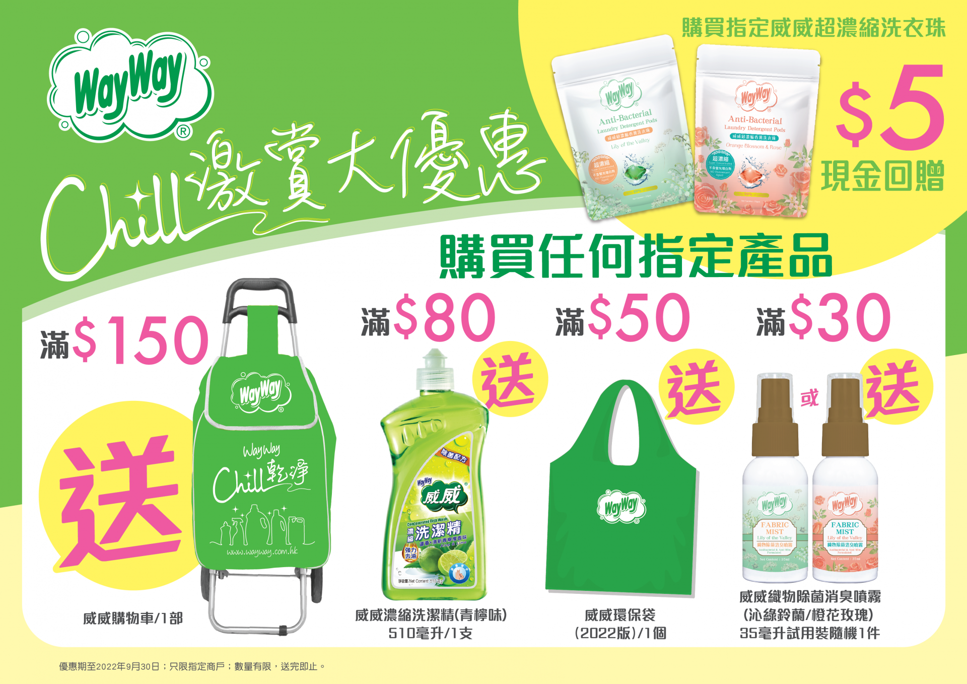 威威2022年9月藥房推廣優惠